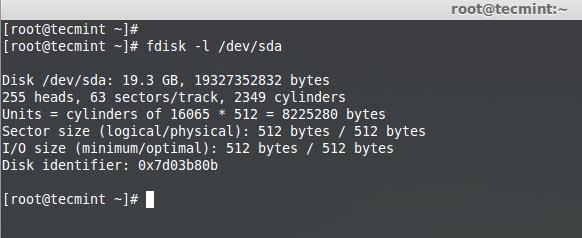 List LVM Drive