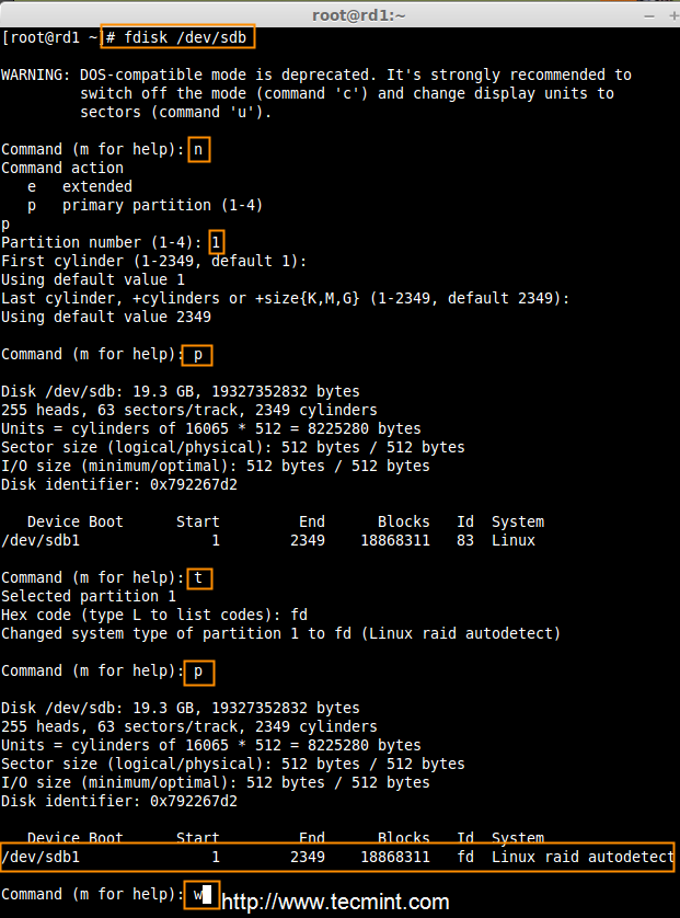 Create Disk Partitions