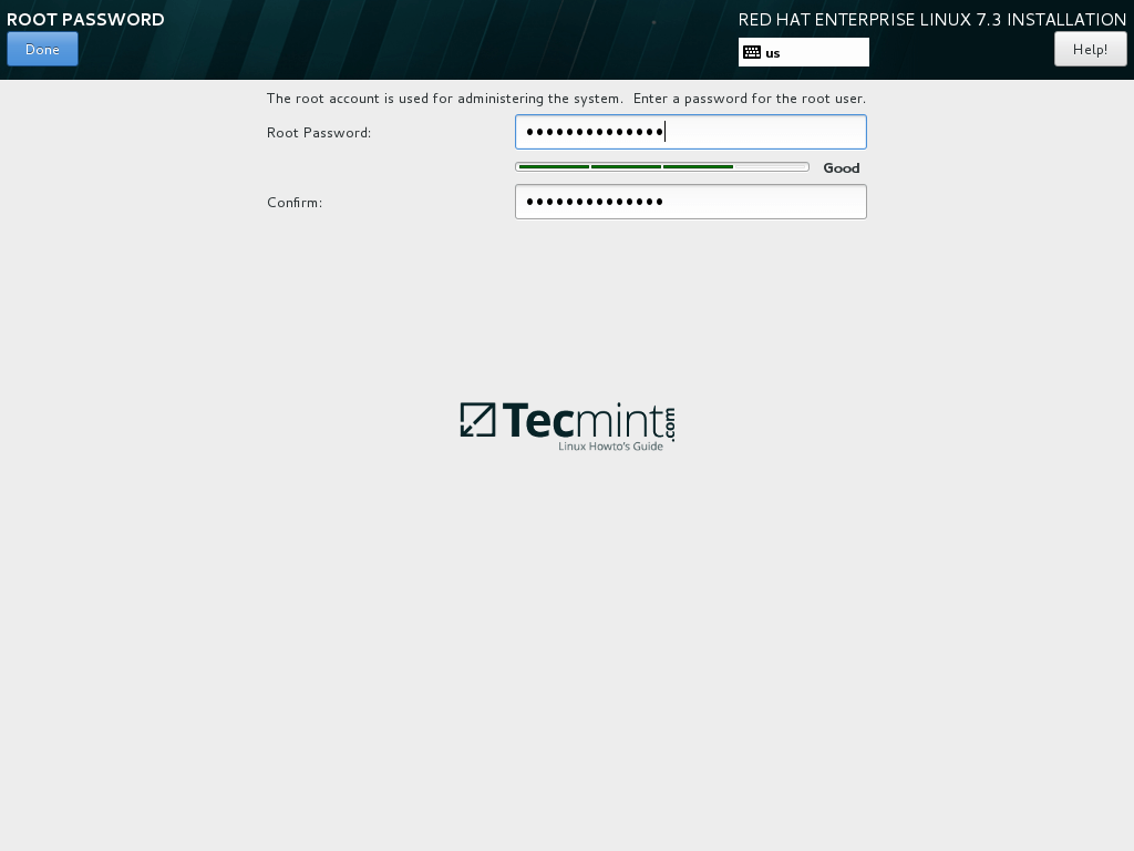 Set Root Account Password