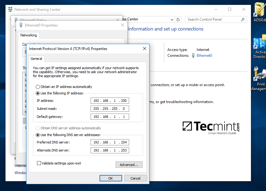 Configure Client to Administer Samba4 DC