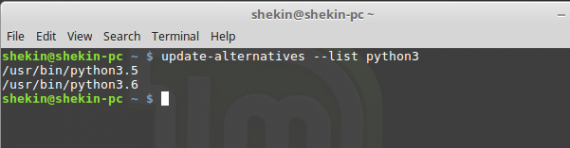 Python 3.6  - install latest version into Linux Mint