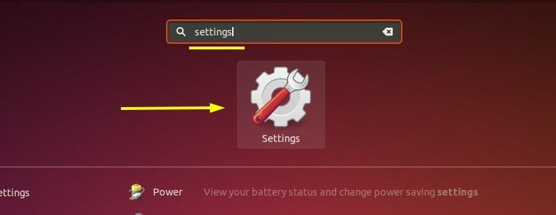 Applications Menu Settings