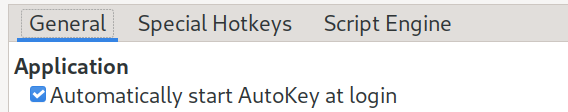 登录时自动启动 AutoKey