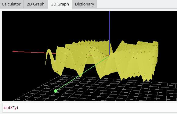 Sine waves in space