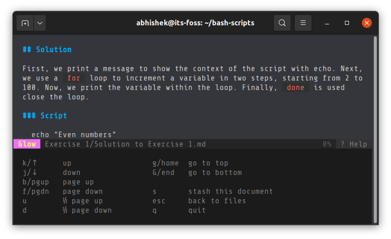 You can view keyboard shortcuts by pressing the ? key