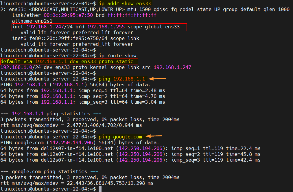 ip-addr-route-command-output-ubuntu-server