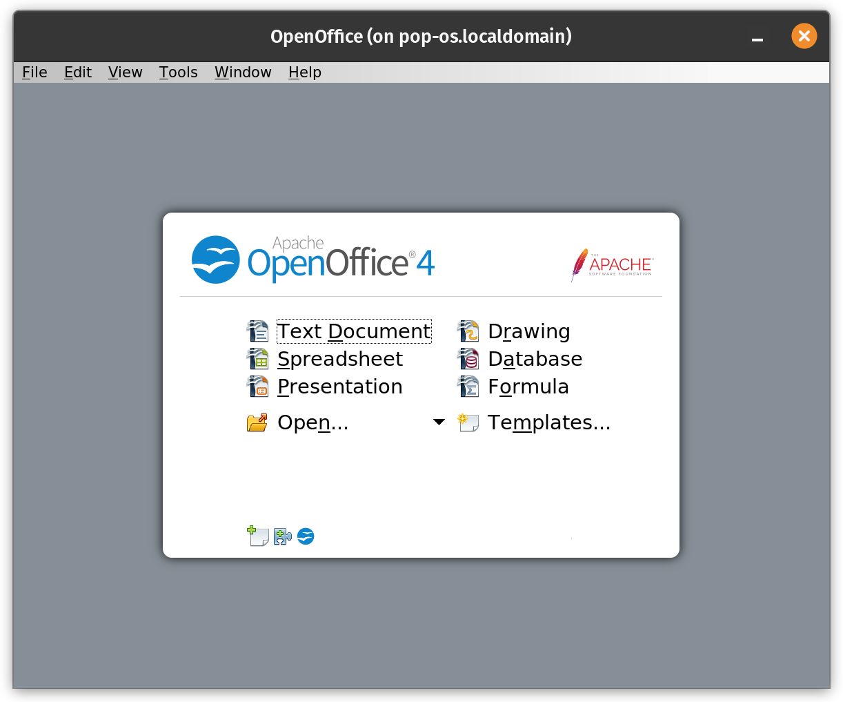 openoffice home