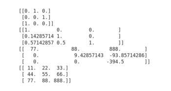 图 5：用 SciPy 进行 LUP 分解